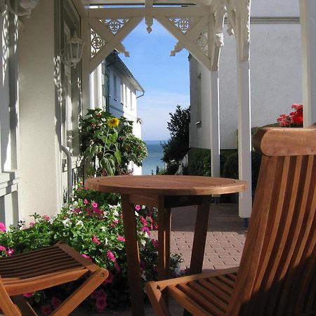 Villa Fernsicht - Wohnung Nr 1 - Mit Meerblick ซาสนิทซ์ ภายนอก รูปภาพ